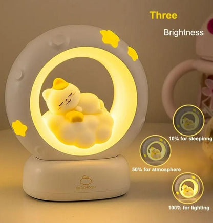 GB™ Super Lamp : Touch, Tap, Glow – The Cutest Sleeping Cat Lamp !