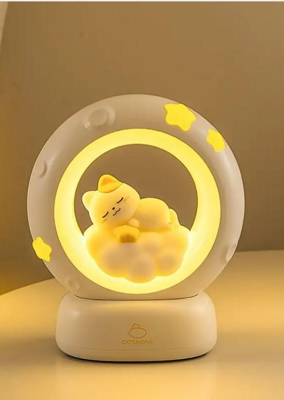 GB™ Super Lamp : Touch, Tap, Glow – The Cutest Sleeping Cat Lamp !