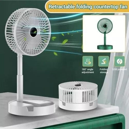 GB™ AirBoost Rechargeable Fan - Powerful Rechargeable High Speed Table Desk Fan