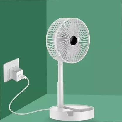 GB™ AirBoost Rechargeable Fan - Powerful Rechargeable High Speed Table Desk Fan